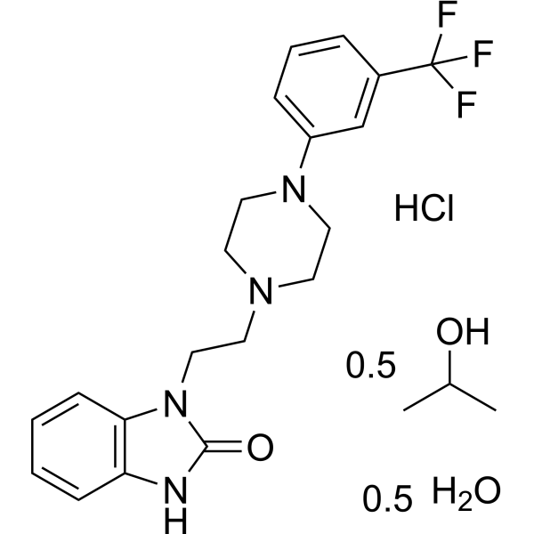 Flibanserin hydrochloride (propan-2-ol) hydrate